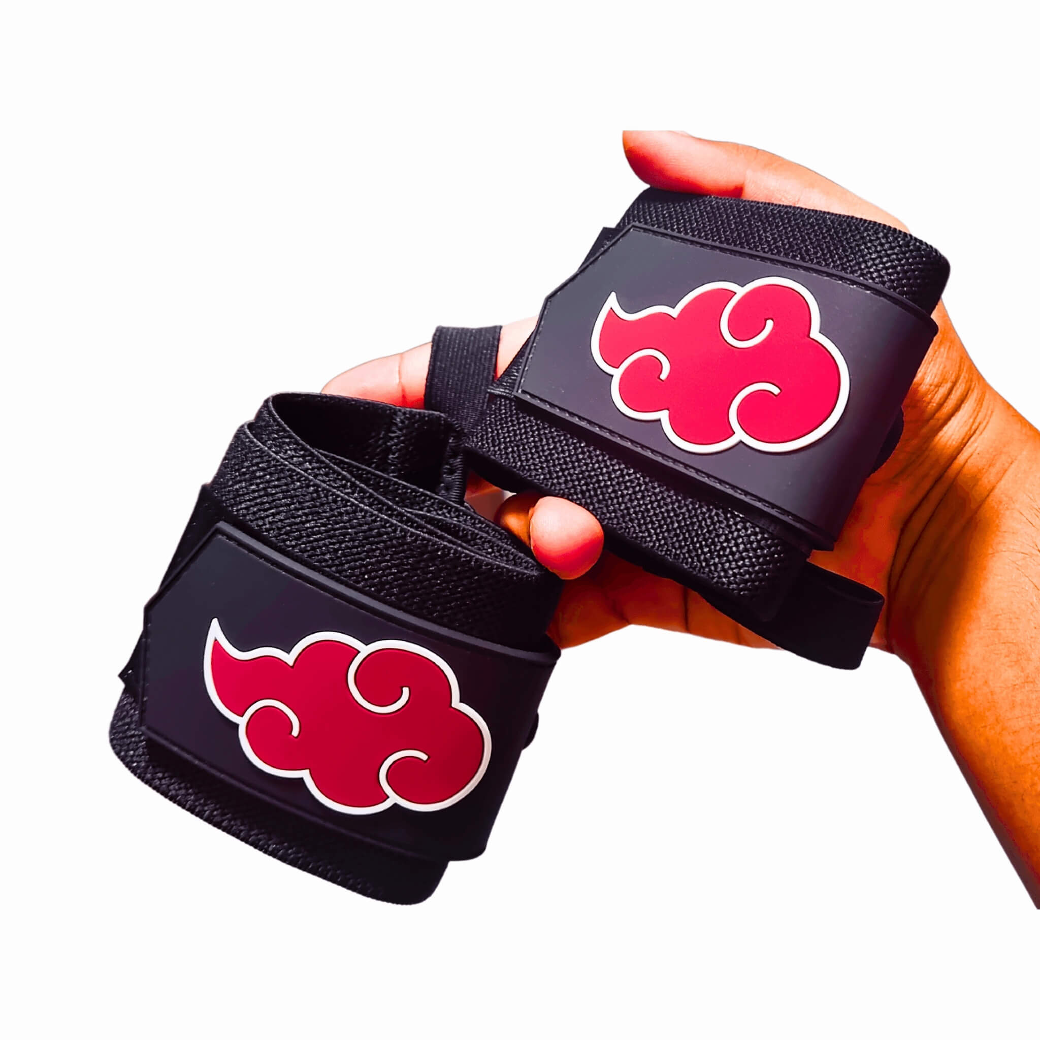 暁 Akatsuki Wrist Wraps Anime Powerlifting Wraps Akinci Strength 3088