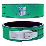 Attack on Titan powerlifting belts | Attack On Titan Weightlifting Belt on display