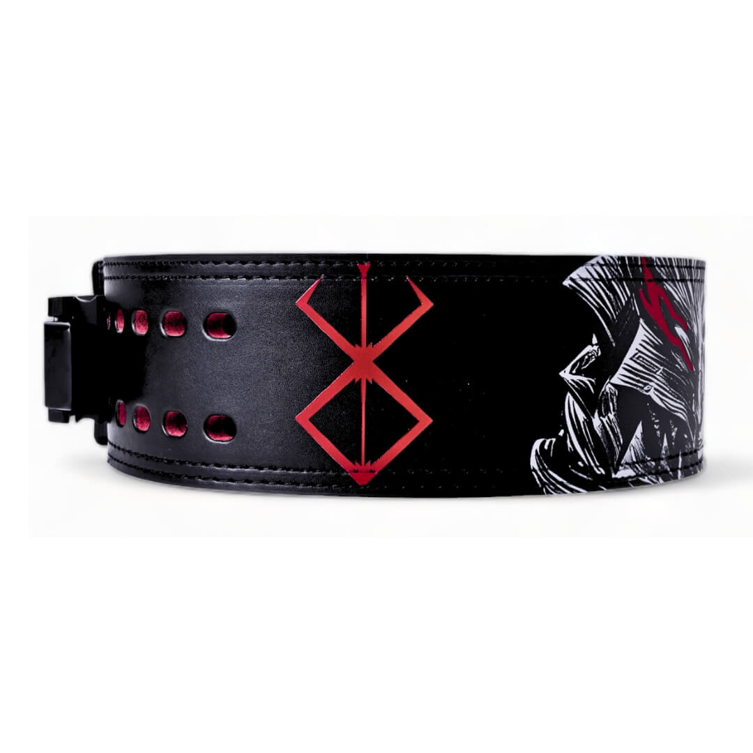 Side view of anime weightlifting belt