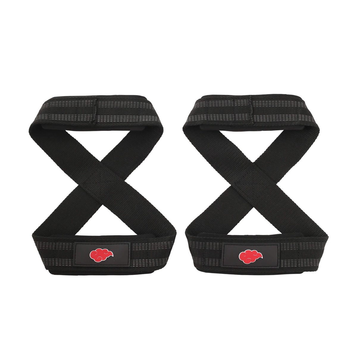 Akatsuki figure 8 straps | Anime lifting straps for heavy strength training