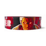 Back display for Attack on Titan powerlifting belts displayed | Anime lifting belt with  vibrant graphics, durable leather, perfect for powerlifting and weightlifting