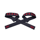 Berserk lifting straps on display. Perfect for weightlifting,and strength training. A unique anime gym gear gift for fitness lovers.