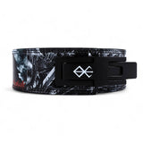 Front view of Berserk Lifting Belt showcase | Anime lifting belt with Berserk design. Suitable for weightlifting and powerlifting