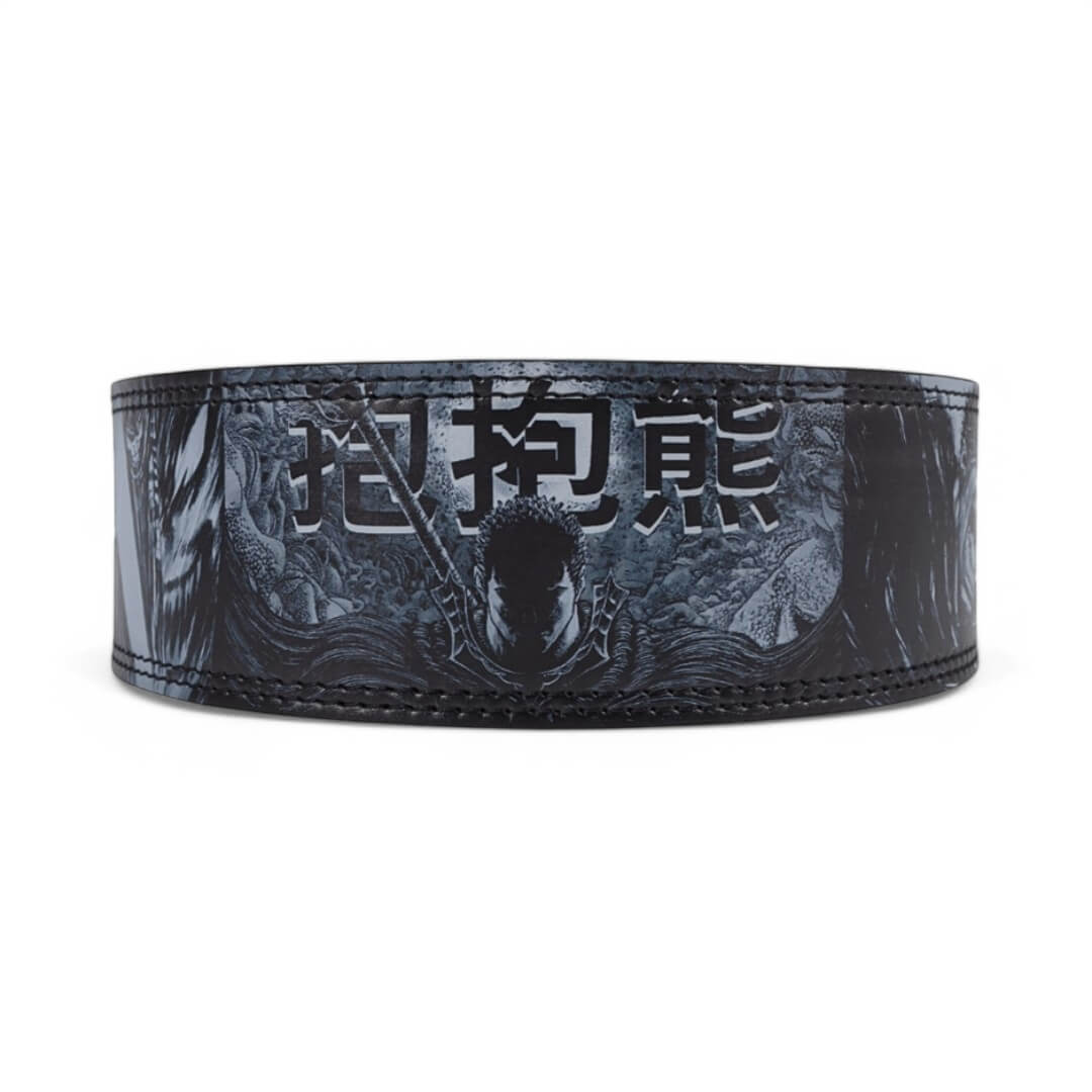 Main image of Berserk Lifting Belt showcase | Anime lifting belt with Berserk design. Suitable for weightlifting and powerlifting