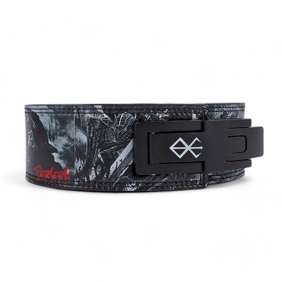 Alternate side angle for berserk anime weightlifting belt