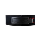 Front of Berserk Lifting Belt without logo. This anime-inspired powerlifting belt with adjustable lever offers ultimate lower back support for deadlifts and squats.