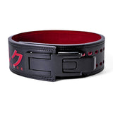 Front of Berserk Lifting Belt without logo. This anime-inspired powerlifting belt with adjustable lever offers ultimate lower back support for deadlifts and squats.