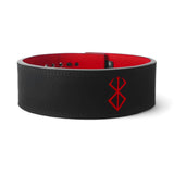 3rd image of Berserk weightlifting belt | Anime powerlifitng belt inspired by Berserk with Guts' Brand of Sacrifice symbol