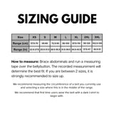 SIZING GUIDE FOR BERSERK 