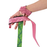 Mitsuri Hashira lifting straps inspired by Demon Slayer! Elevate your gym performance with these stylish pink and green straps offering wrist stability and protection.