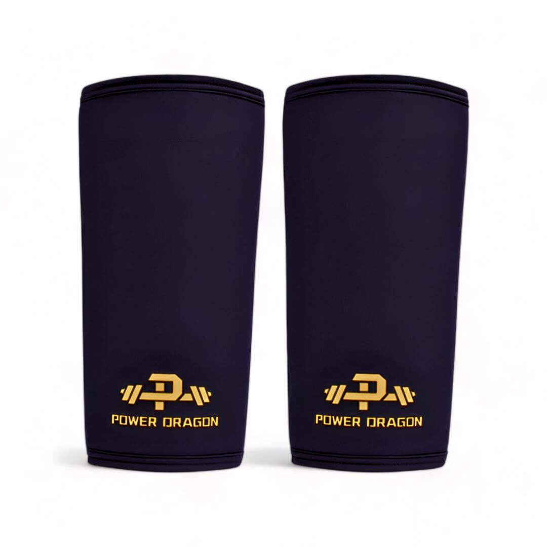 7mm Knee sleeves for powerlifting. Go hard and heavy without the fear of risking severe shearing on your knees