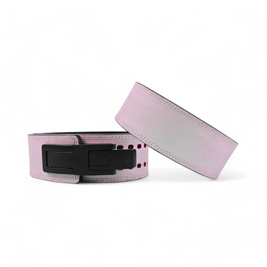 "PINK FROST" - PRO SERIES - Akinci Strength | weightlifting belt with pink color