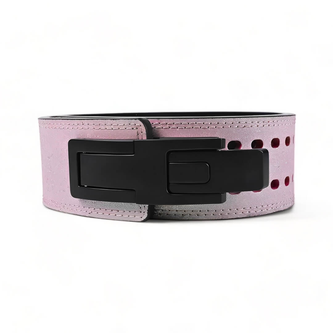 "PINK FROST" - PRO SERIES - Akinci Strength | weightlifting belt with pink