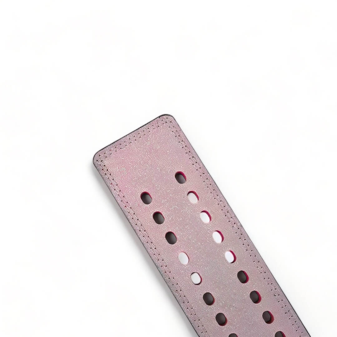 "PINK FROST" - PRO SERIES - Akinci Strength | weightlifting belt with pink