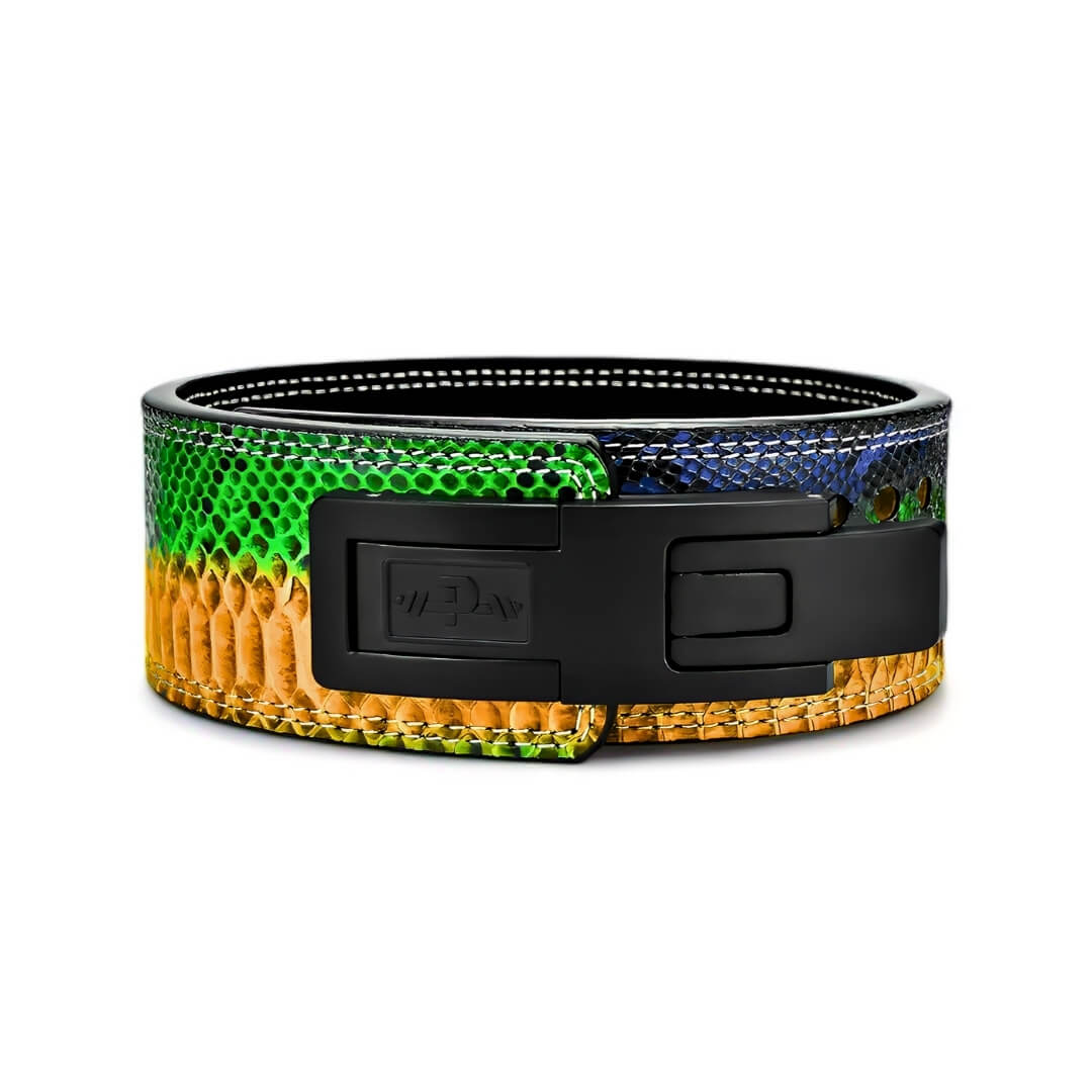 "PYTHON" LEVER BELT - SERPENT SERIES - Akinci Strength | Weightlifting belt with snake like scale offering a premium powerlifting gear