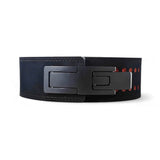 Naruto powerlifting belt showcasing vibrant anime artwork featuring Naruto and other characters. High-quality leather with durable construction, ideal for fitness enthusiasts and anime fans.